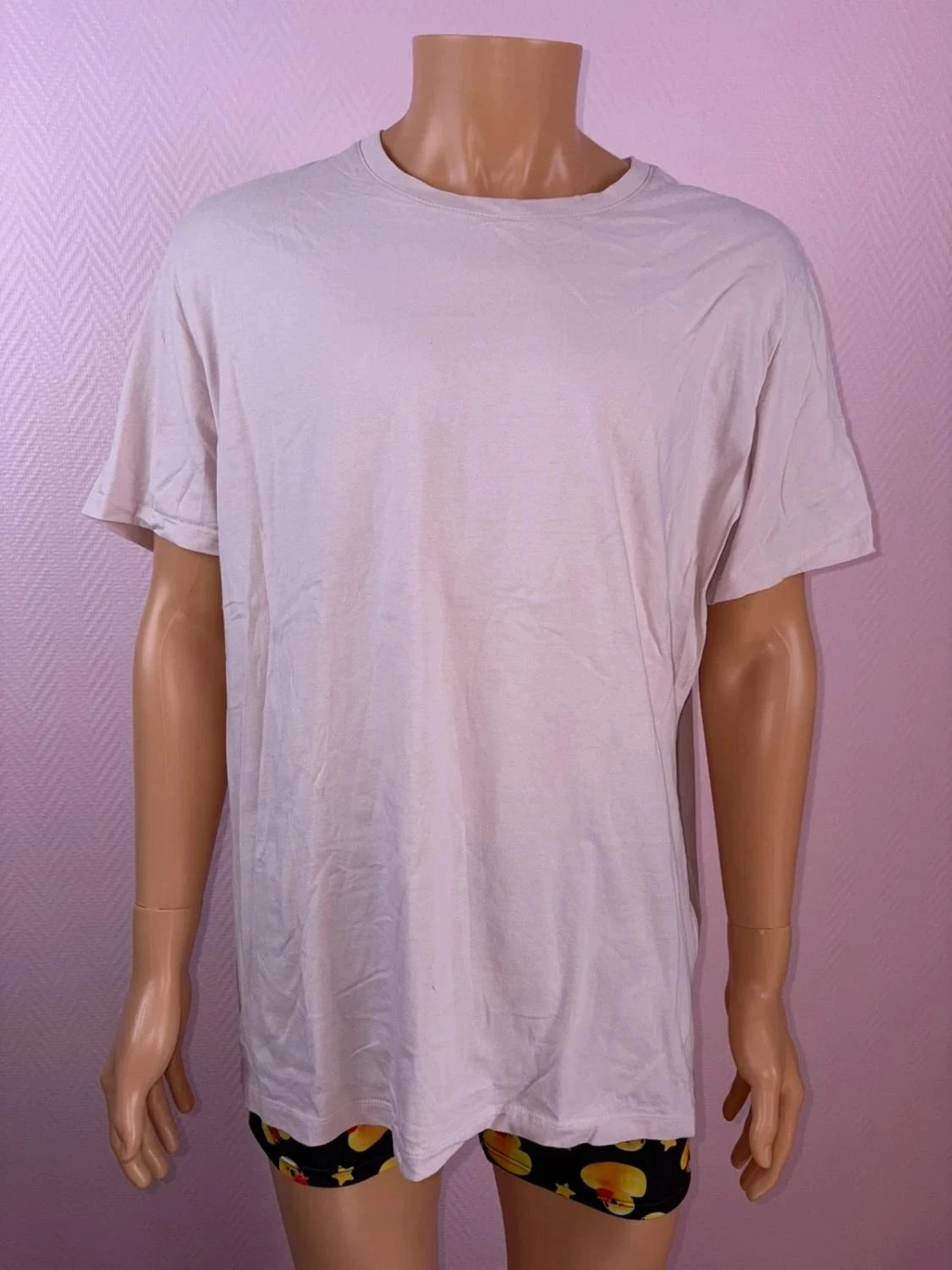 Men's Celio XXL light pink T-shirt – photo 2